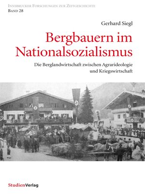 cover image of Bergbauern im Nationalsozialismus
